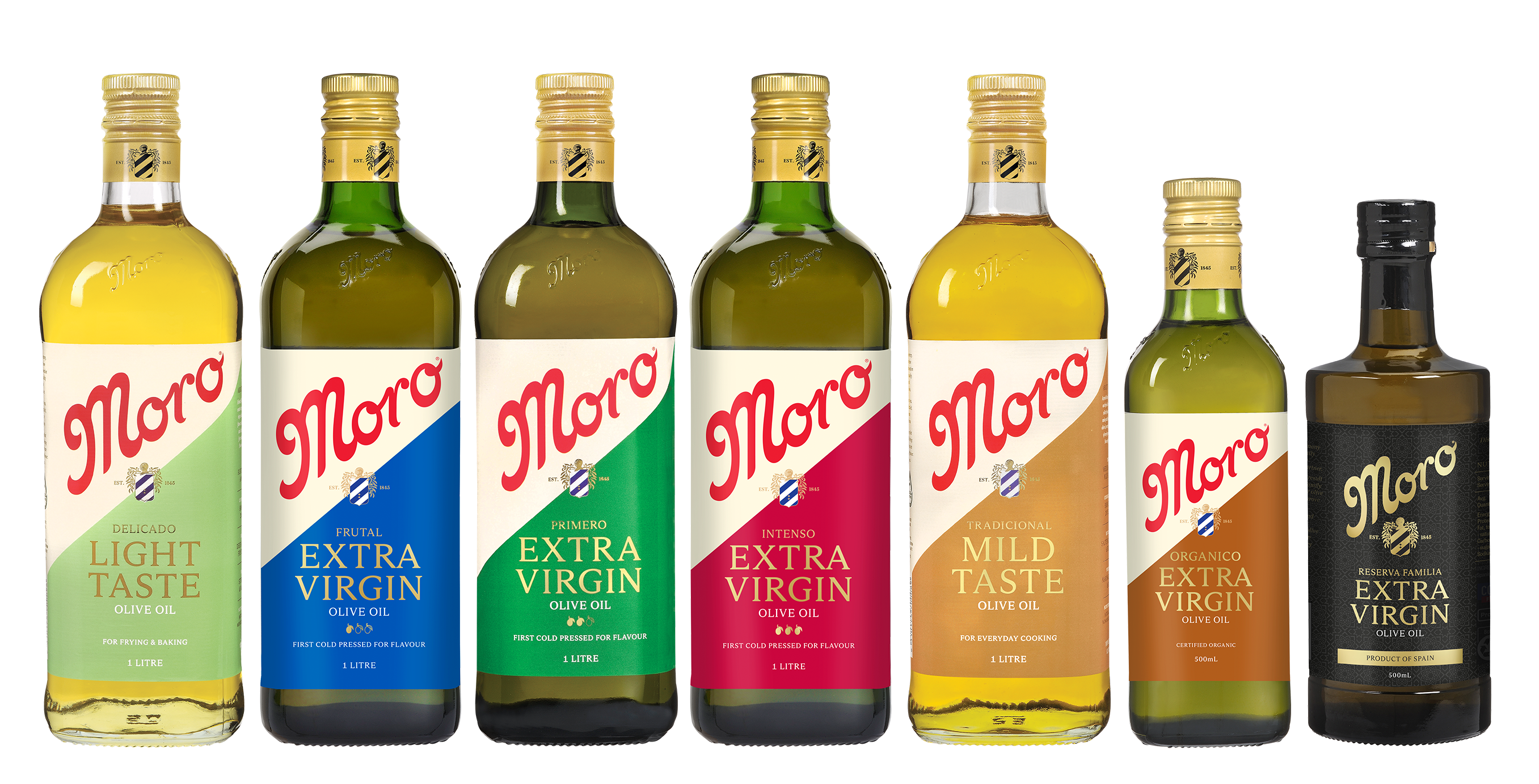 Moro Olive Oil -Olive Oil Range